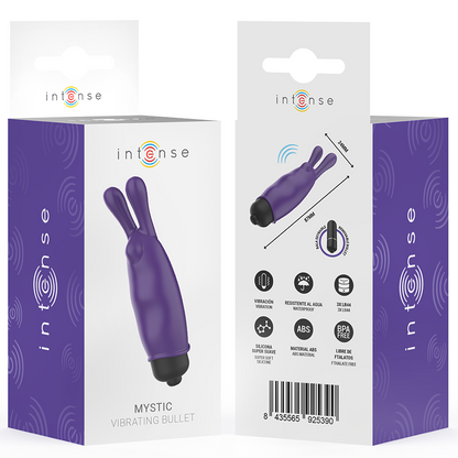 INTENSE - MYSTIC PURPLE VIBRATING BULLET 8.7 X 2.4 CM - My naughty haven #
