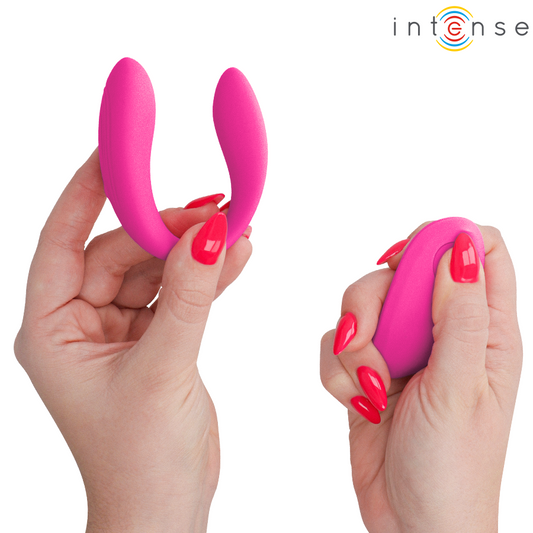 INTENSE - NORA VIBRATING CLAMP STIMULATOR PINK - My naughty haven #
