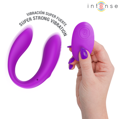 INTENSE - NORA VIBRATING CLAMP STIMULATOR PURPLE - My naughty haven #