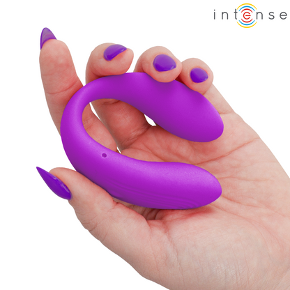 INTENSE - NORA VIBRATING CLAMP STIMULATOR PURPLE - My naughty haven #