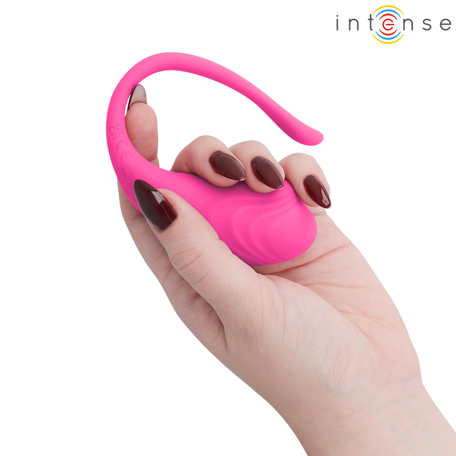 INTENSE - OLIVIA PINK VIBRATING EGG WITH REMOTE CONTROL - My naughty haven #