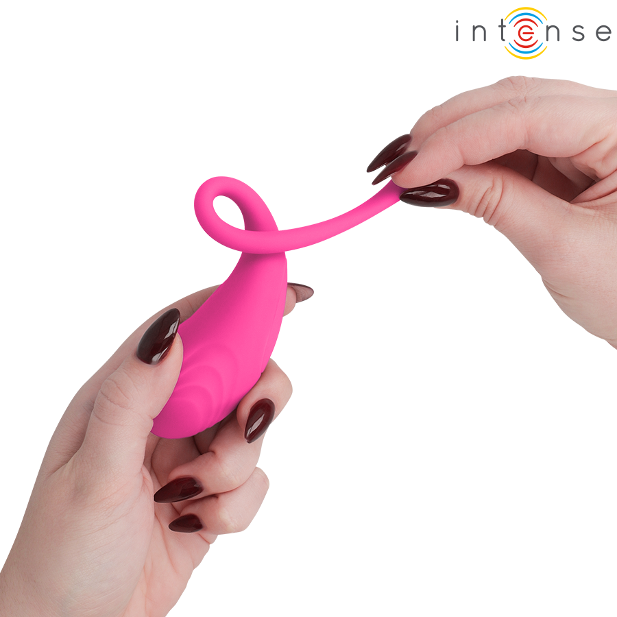 INTENSE - OLIVIA PINK VIBRATING EGG WITH REMOTE CONTROL - My naughty haven #