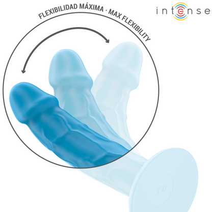 INTENSE - PHOEBE REALISTIC VIBRATOR 10 VIBRATIONS BLUE REMOTE CONTROL - My naughty haven #