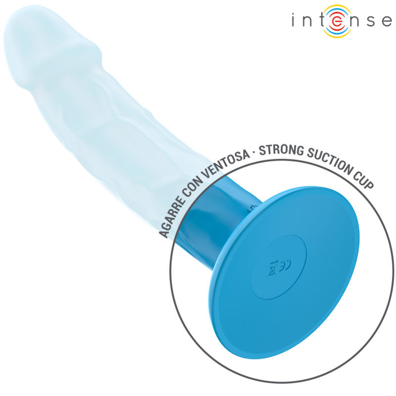 INTENSE - PHOEBE REALISTIC VIBRATOR 10 VIBRATIONS BLUE REMOTE CONTROL - My naughty haven #