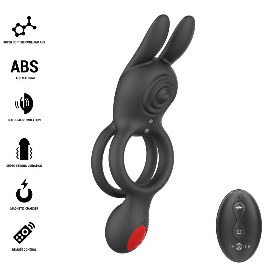 INTENSE - QUINN DOUBLE VIBRATION RING REMOTE CONTROL - My naughty haven #