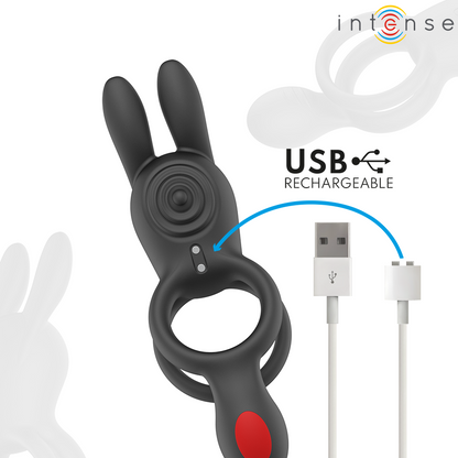 INTENSE - QUINN DOUBLE VIBRATION RING REMOTE CONTROL - My naughty haven #
