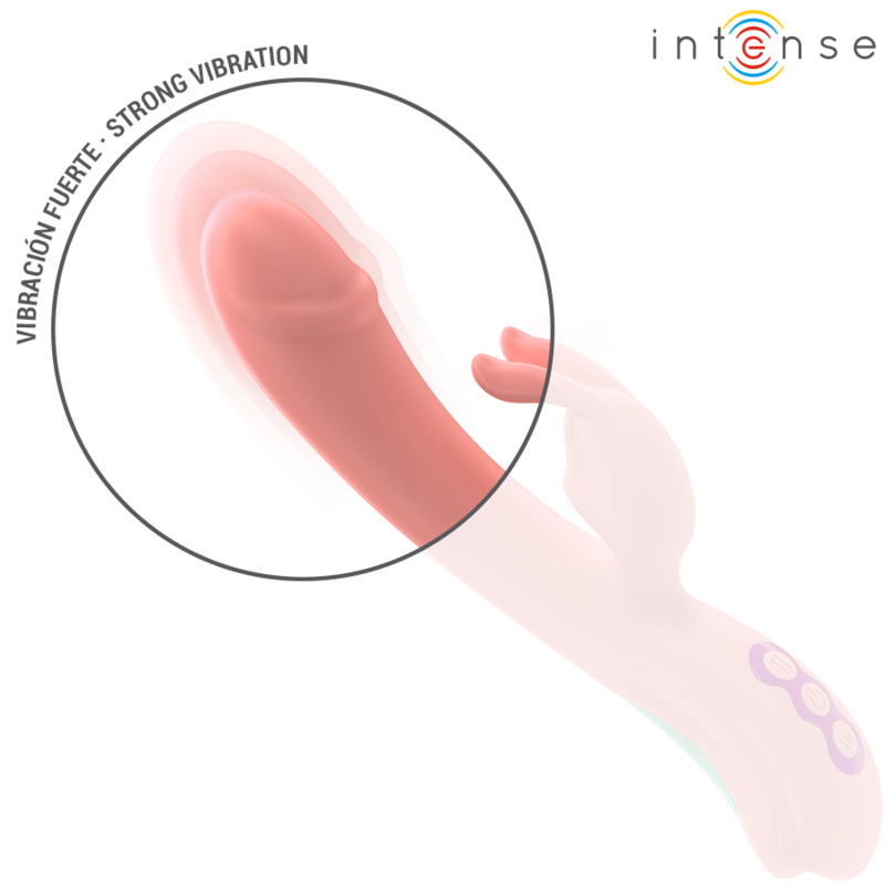 INTENSE - RACHEL RABBIT VIBRATOR 5 VIBRATIONS PINK - My naughty haven #