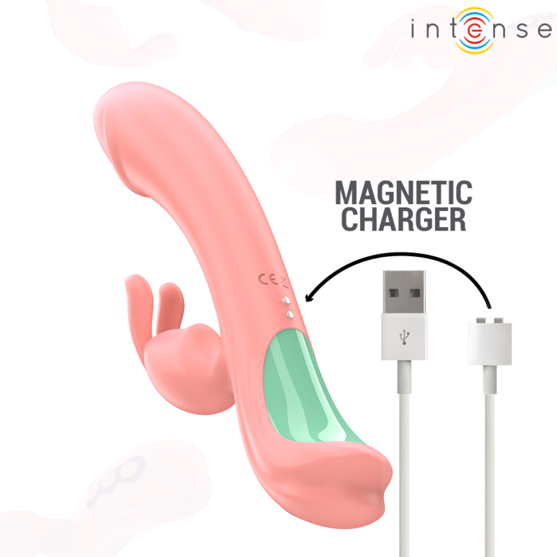 INTENSE - RACHEL RABBIT VIBRATOR 5 VIBRATIONS PINK - My naughty haven #