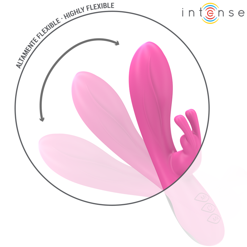 INTENSE - RANDALL RABBIT VIBRATOR 10 VIBRATIONS PINK - My naughty haven #
