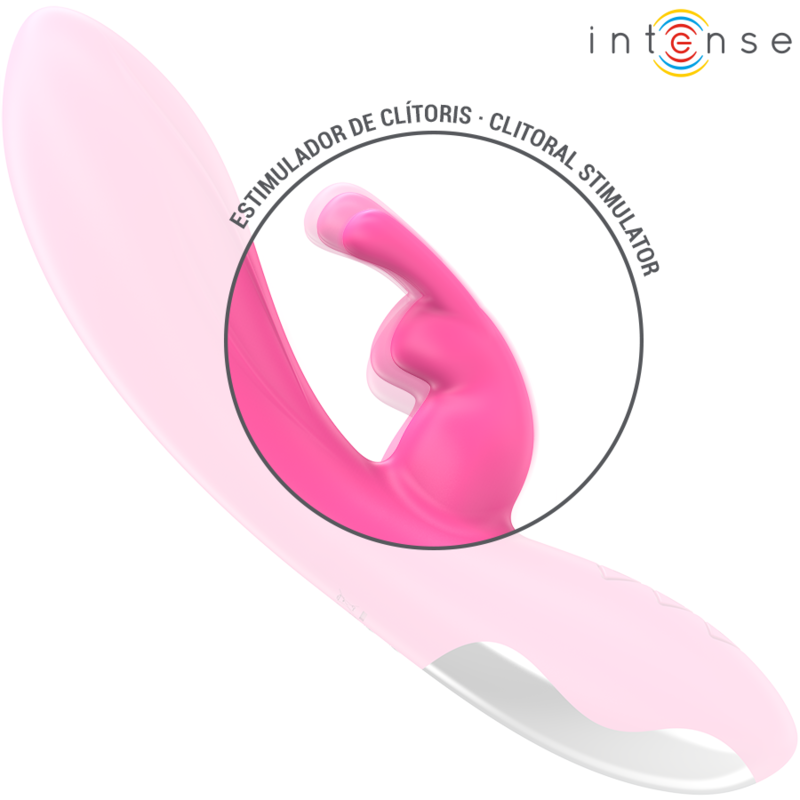 INTENSE - RANDALL RABBIT VIBRATOR 10 VIBRATIONS PINK - My naughty haven #