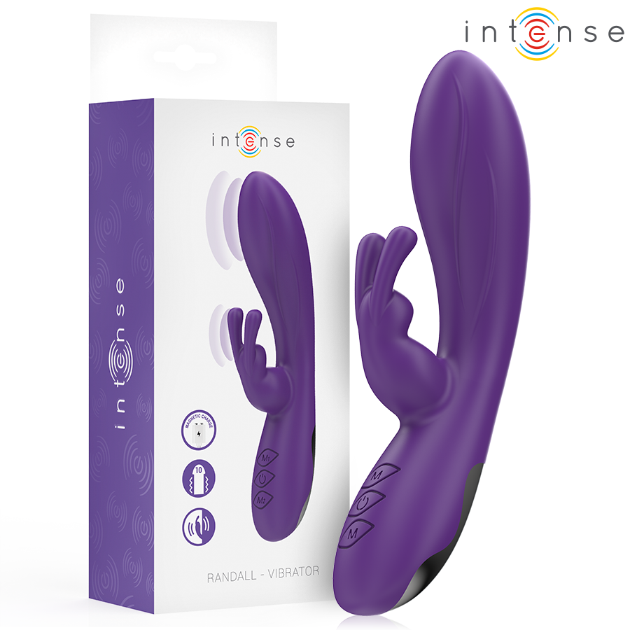 INTENSE - RANDALL RABBIT VIBRATOR 10 VIBRATIONS PURPLE - My naughty haven #