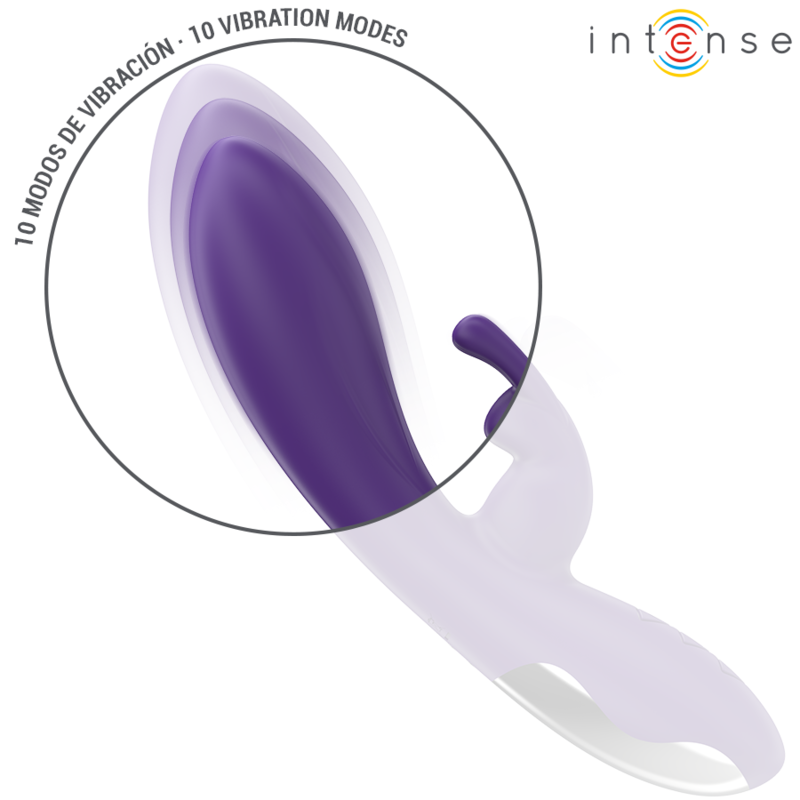 INTENSE - RANDALL RABBIT VIBRATOR 10 VIBRATIONS PURPLE - My naughty haven #