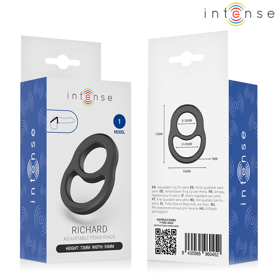 INTENSE - RICHARD DOUBLE PENIS RING MODEL 1 - My naughty haven #