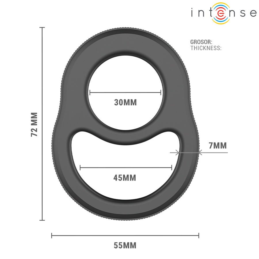 INTENSE - RICHARD DOUBLE PENIS RING MODEL 1 - My naughty haven #