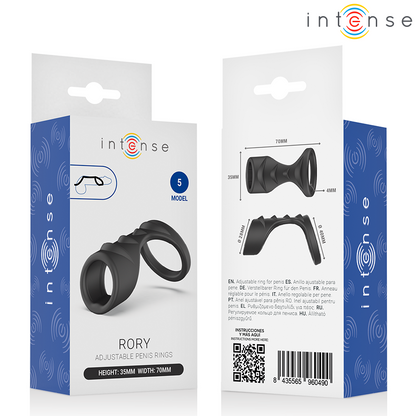 INTENSE - RORY ADJUSTABLE PENIS RING MODEL 5 - My naughty haven #