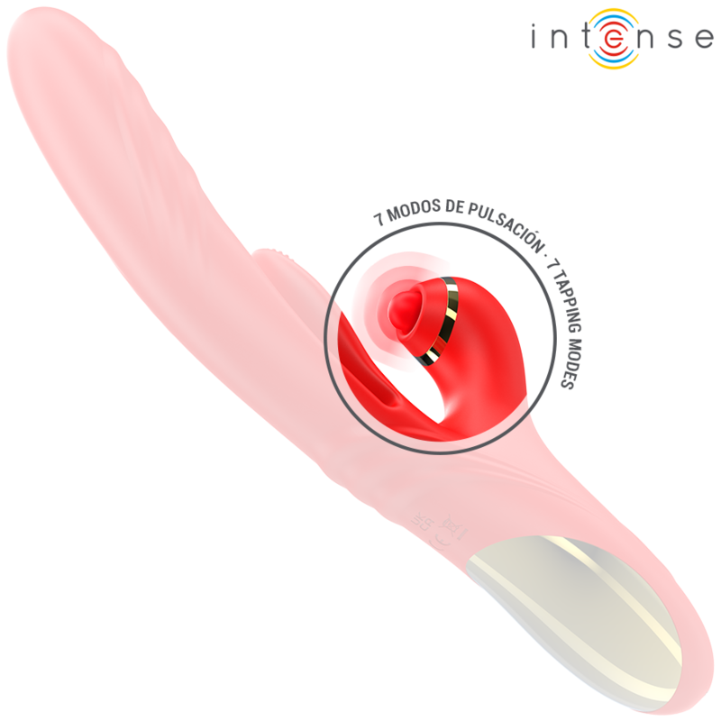 INTENSE - ROSALIA MULTIFUNCTION VIBRATOR 3 IN 1 RED - My naughty haven #
