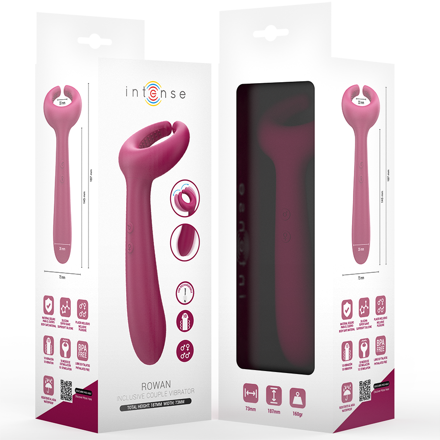 INTENSE - ROWAN INCLUSIVE COUPLE VIBRATOR - My naughty haven #