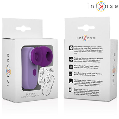 INTENSE - SABRINA CLIT STIMULATOR PURPLE - My naughty haven #