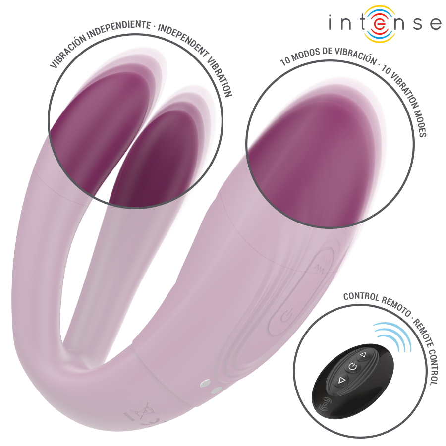 INTENSE - SANDRA TAPPING AND VIBRATION CLAMP STIMULATOR REMOTE CONTROL - My naughty haven #