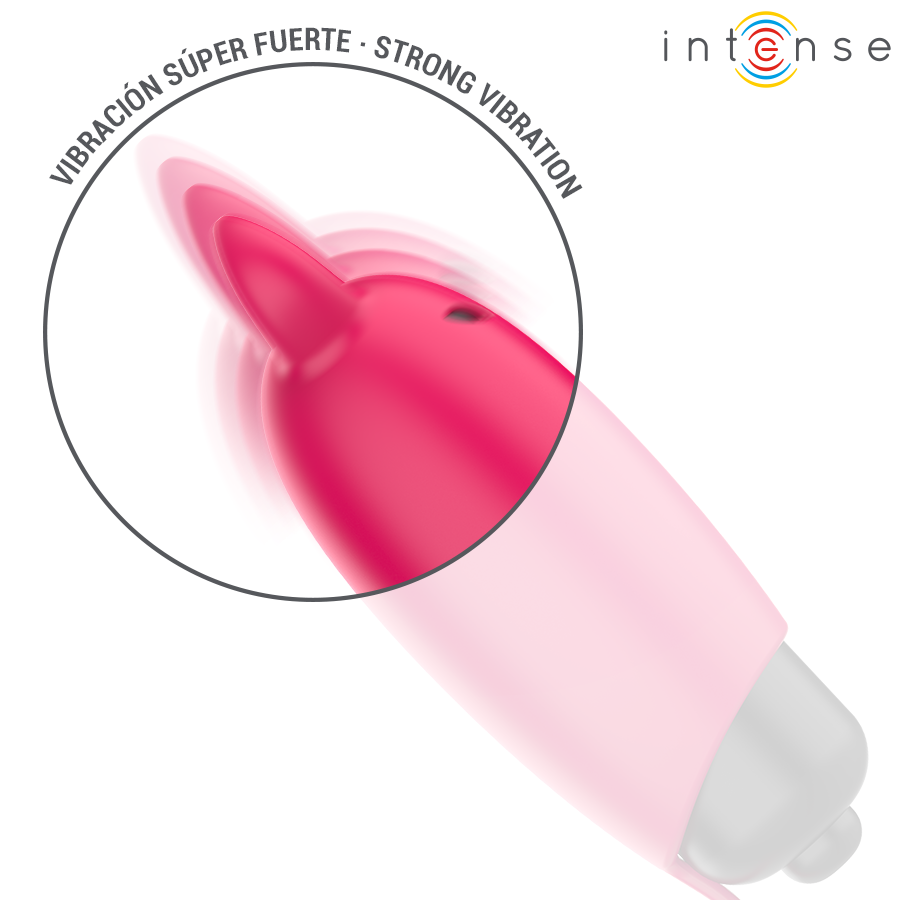 INTENSE - SCARLET VIBRATING BULLET RED DEMON 9.3 X 2.4 CM - My naughty haven #