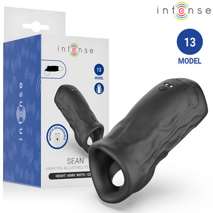 INTENSE - SEAN VIBRATING ADJUSTABLE PENIS RING MODEL 13 - My naughty haven #