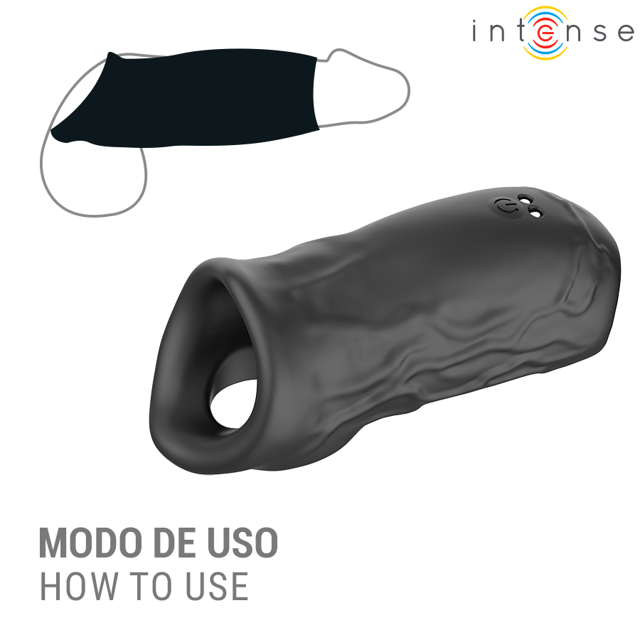 INTENSE - SEAN VIBRATING ADJUSTABLE PENIS RING MODEL 13 - My naughty haven #
