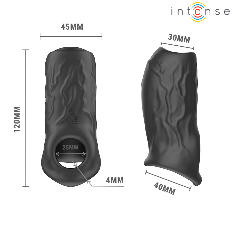 INTENSE - SEAN VIBRATING ADJUSTABLE PENIS RING MODEL 13 - My naughty haven #