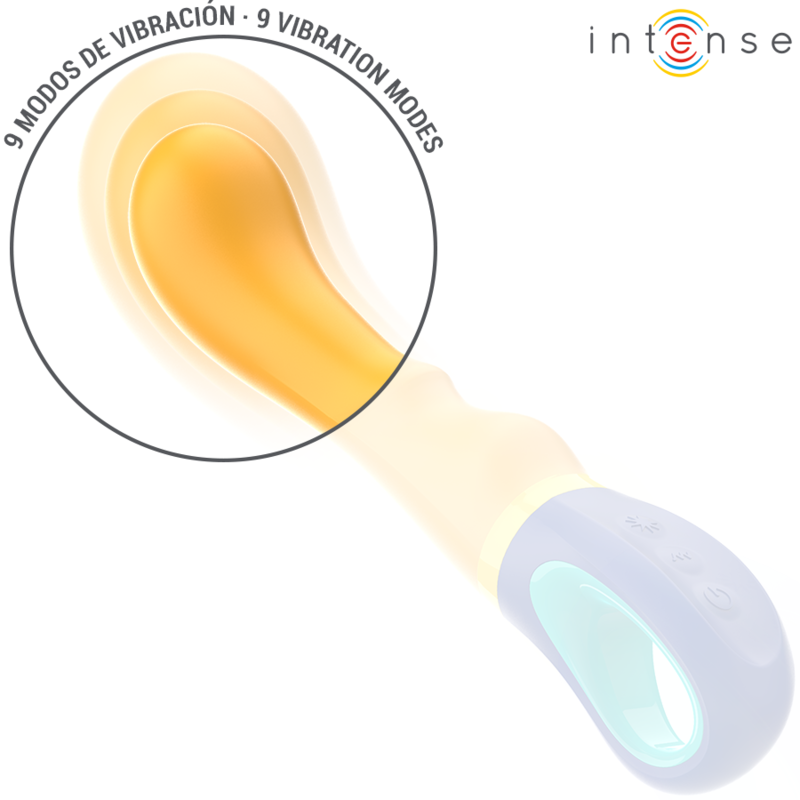INTENSE - SHAGGY G-SPOT VIBRATOR YELLOW - My naughty haven #