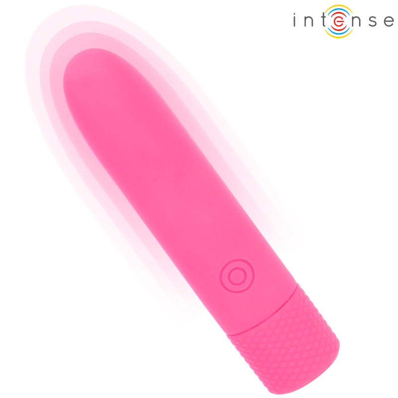 INTENSE - SYMONE USB RECHARGEABLE VIBRATING BULLET 8 VIBRATIONS PINK 10 X 2.2 CM - My naughty haven #
