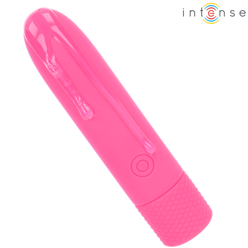 INTENSE - SYMONE USB RECHARGEABLE VIBRATING BULLET 8 VIBRATIONS PINK 10 X 2.2 CM - My naughty haven #
