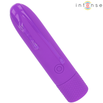 INTENSE - SYMONE USB RECHARGEABLE VIBRATING BULLET 8 VIBRATIONS PURPLE 10 X 2.2 CM - My naughty haven #
