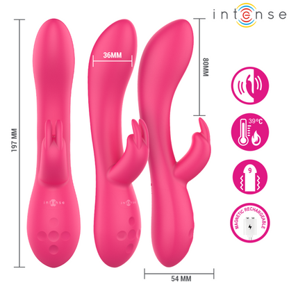 INTENSE - TAMMY RABBIT STIMULATOR WITH HEAT - My naughty haven #
