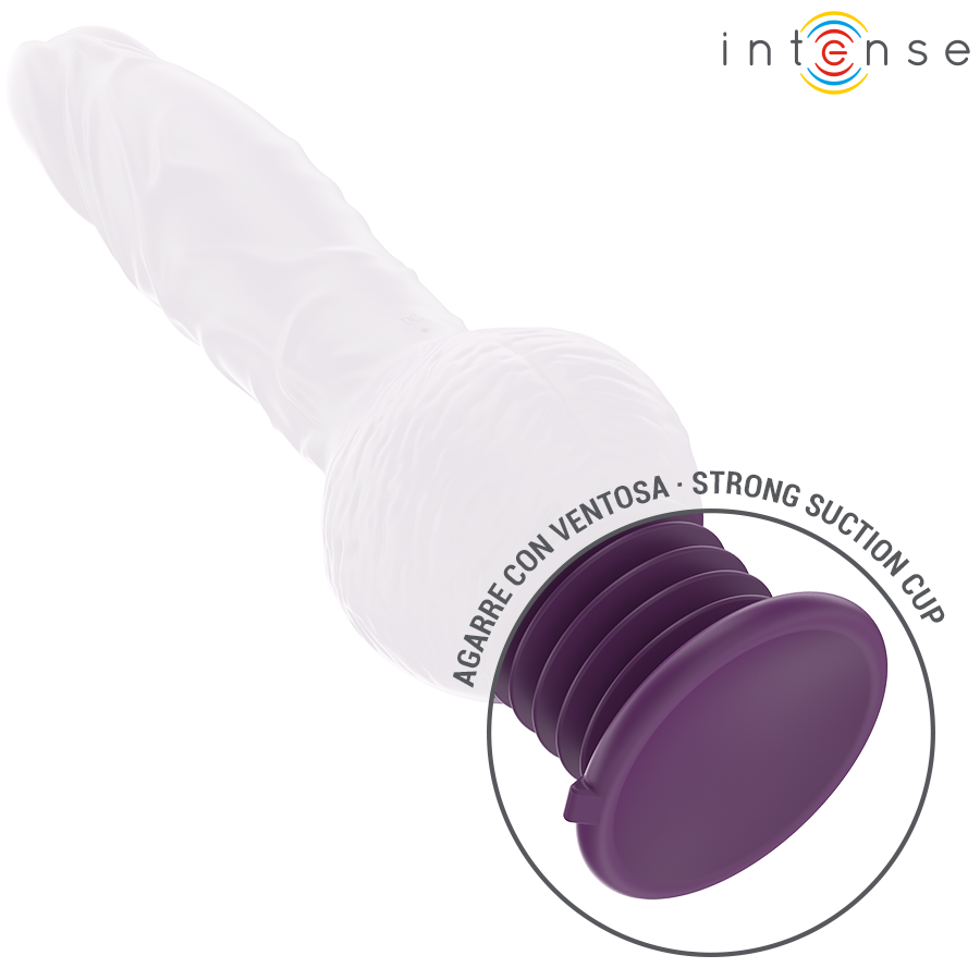 INTENSE - TATUM MULTIFUNCTION VIBRATOR WITH UP AND DOWN VIBRATION 24 CM PURPLE - My naughty haven #