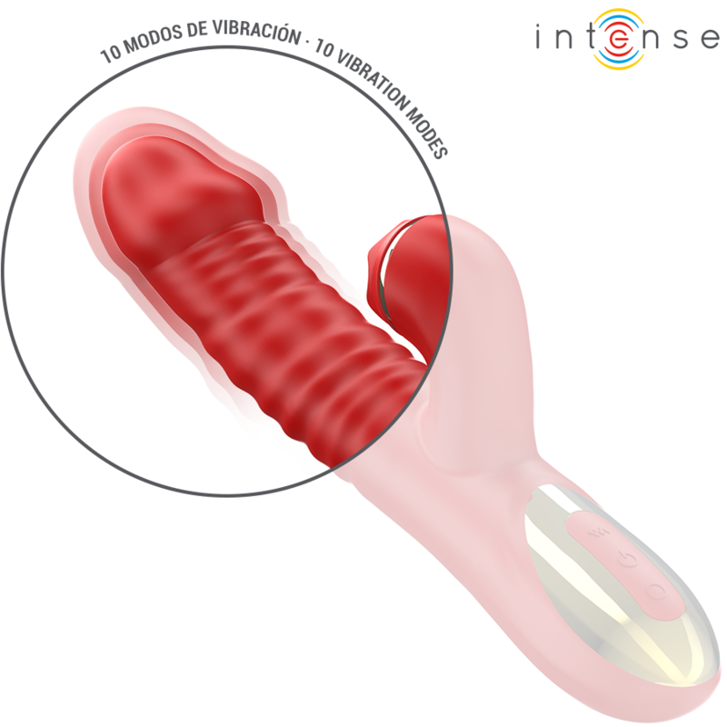 INTENSE - THALIA VIBRATION & THRUST & TAPPING RED - My naughty haven #
