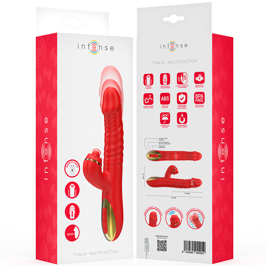 INTENSE - THALIA VIBRATION & THRUST & TAPPING RED - My naughty haven #