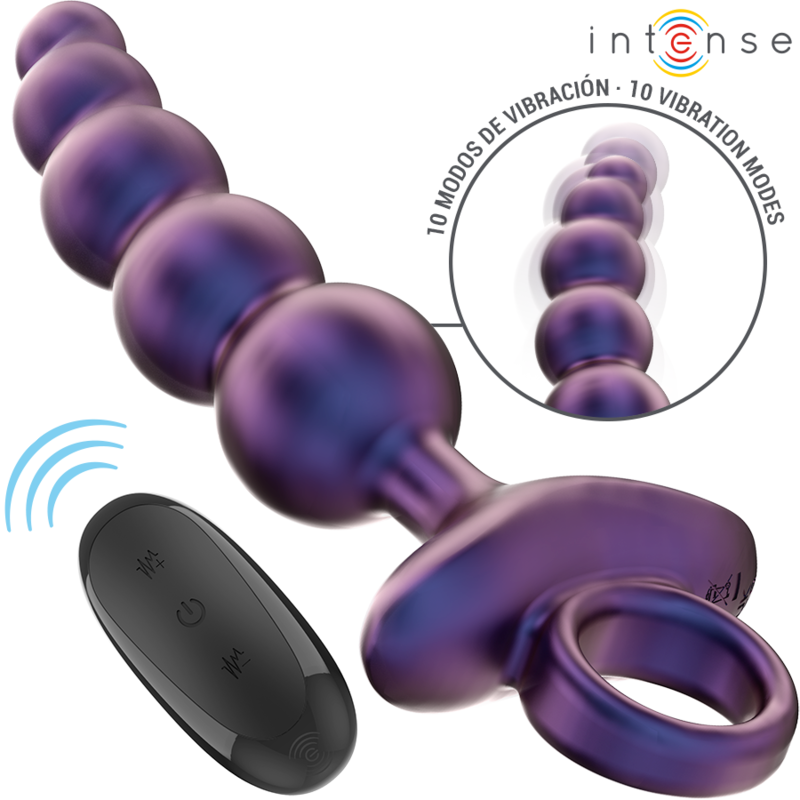 INTENSE - TITO VIBRATING ANAL PLUG MODEL 3 REMOTE CONTROL - My naughty haven #