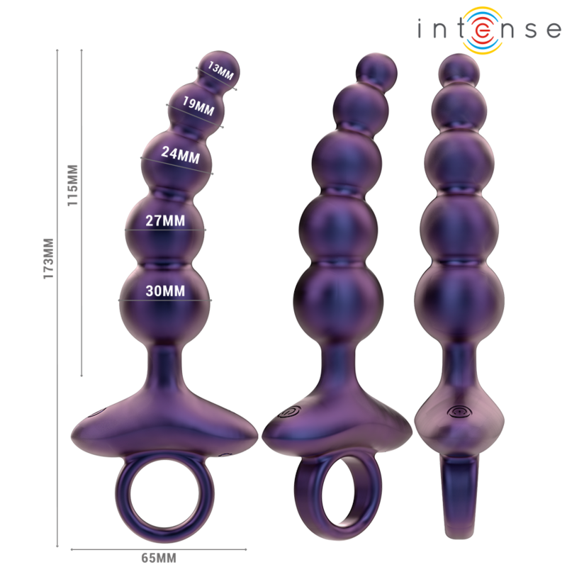 INTENSE - TITO VIBRATING ANAL PLUG MODEL 3 REMOTE CONTROL - My naughty haven #