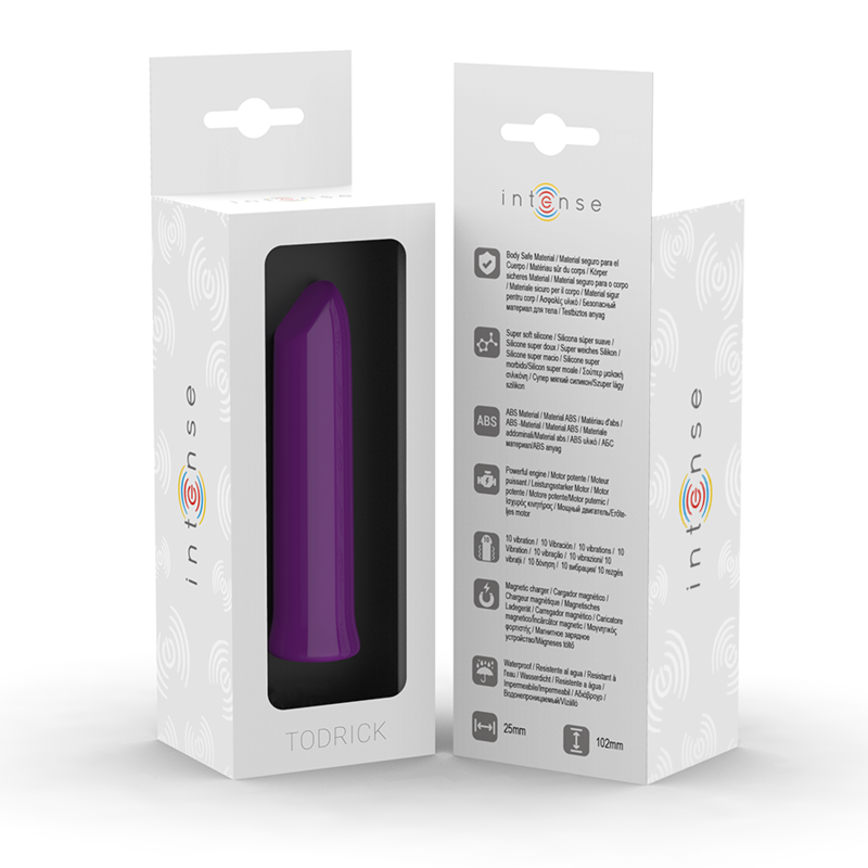 INTENSE - TODRICK VIOLET CLITORAL STIMULATING BULLET - My naughty haven #
