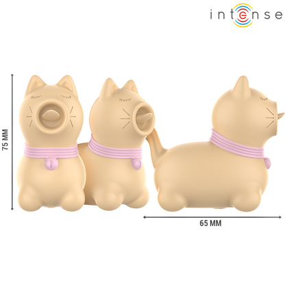 INTENSE - TOULOUSE STIMULATOR WITH 360º ROTATING TONGUE YELLOW - My naughty haven #