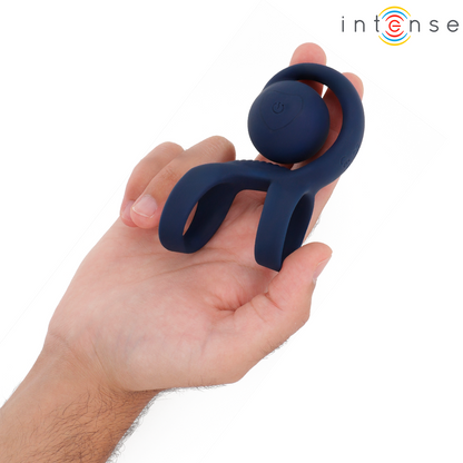 INTENSE - TYSON COCK RING WITH VIBRATING BALL Ø 3.2 CM - My naughty haven #