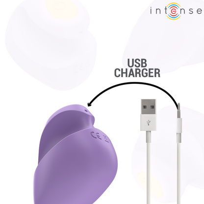 INTENSE - URSULA STIMULATOR 10 VIBRATIONS PURPLE - My naughty haven #