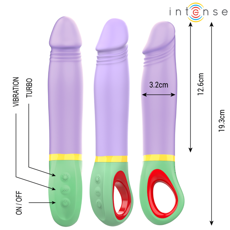 INTENSE - VELMA CLASSIC PURPLE VIBRATOR - My naughty haven #