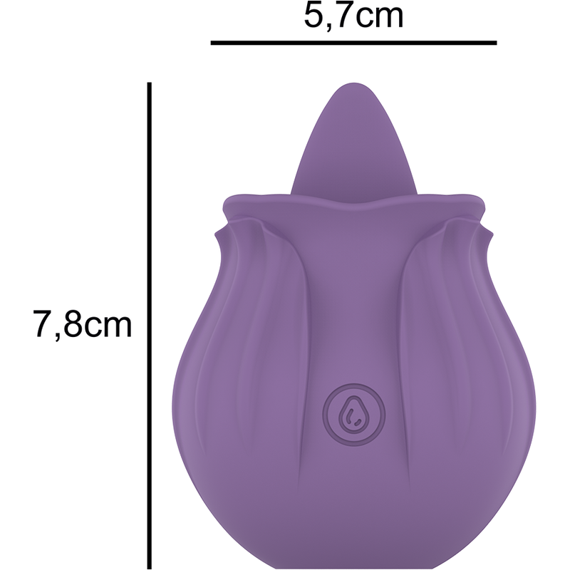 INTENSE - VIOLET CL TORIS STIMULATOR 10 VIBRATIONS LILAC - My naughty haven #
