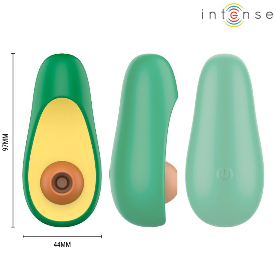 INTENSE - WAKI AVOCADO CLITORAL SUCTION STIMULATOR - My naughty haven #