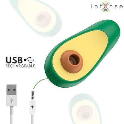 INTENSE - WAKI AVOCADO CLITORAL SUCTION STIMULATOR - My naughty haven #