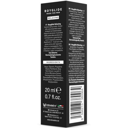 INTIMATELINE - BOYGLIDE ANAL RELAXING SPRAY 20 ML - My naughty haven #