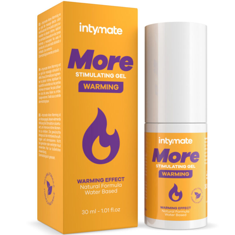 INTIMATELINE INTYMATE - MORE HEAT EFFECT WATER-BASED MASSAGE GEL FOR HER 30 ML - My naughty haven #