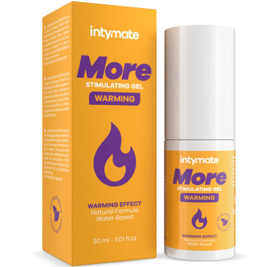 INTIMATELINE INTYMATE - MORE HEAT EFFECT WATER-BASED MASSAGE GEL FOR HER 30 ML - My naughty haven #