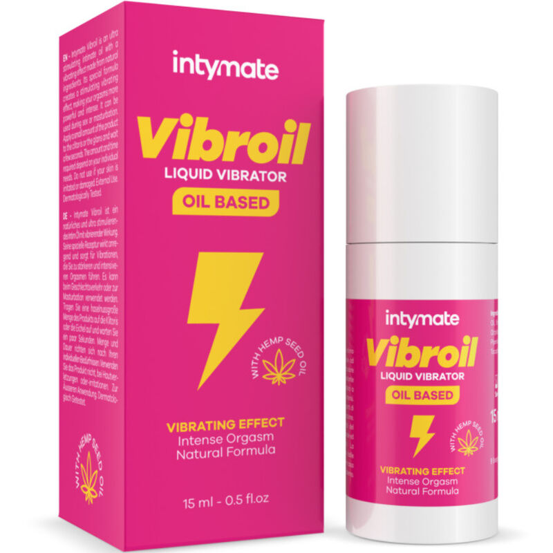 INTIMATELINE INTYMATE - VIBROIL INTIMATE OIL FOR HER VIBRATING EFFECT 15 ML - My naughty haven #