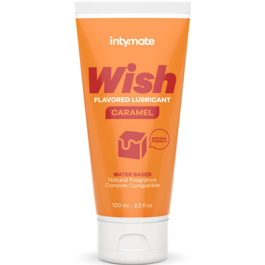 INTIMATELINE INTYMATE - WISH CARAMEL FLAVORED LUBRICANT 100 ML - My naughty haven #